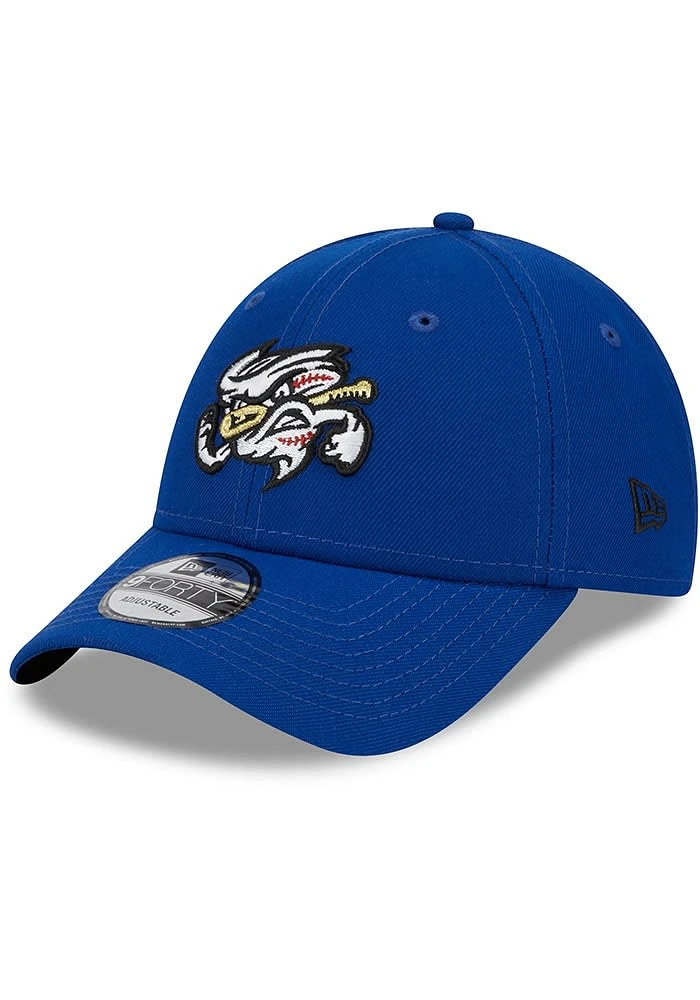 New Era Omaha Storm Chasers The League 9FORTY Adjustable Hat - Blue