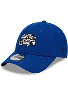 New Era Omaha Storm Chasers The League 9FORTY Adjustable Hat - Blue
