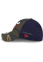 New Era Reading Fightin Phils Mens Brown Woodland Team Neo 39THIRTY Flex Hat
