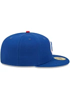 New Era South Bend Cubs Mens Blue 2023 Authentic Collection 59FIFTY Fitted Hat