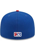 New Era South Bend Cubs Mens Blue 2023 Authentic Collection 59FIFTY Fitted Hat