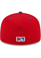 New Era South Bend Cubs Mens White 2023 Batting Practice 59FIFTY Fitted Hat