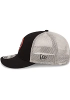 New Era Cincinnati Bengals Enzyme Wash 2T Patch Trucker LP9FIFTY Adjustable Hat - Black