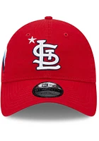 New Era St Louis Cardinals 2023 All-Star Game Workout 9TWENTY Adjustable Hat - Red