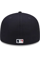 New Era Cleveland Guardians Mens Navy Blue 2023 All-Star Game Workout 59FIFTY Fitted Hat