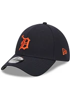 New Era Detroit Tigers Mens Navy Blue 2023 All-Star Game Workout 39THIRTY Flex Hat