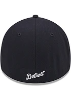 New Era Detroit Tigers Mens Navy Blue 2023 All-Star Game Workout 39THIRTY Flex Hat
