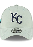 New Era Kansas City Royals Mens Green 2023 All-Star Game 39THIRTY Flex Hat