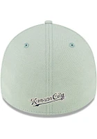 New Era Kansas City Royals Mens Green 2023 All-Star Game 39THIRTY Flex Hat