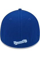 New Era Kansas City Royals Mens Blue 2023 All-Star Game Workout 39THIRTY Flex Hat