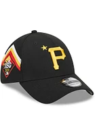 New Era Pittsburgh Pirates Mens Black 2023 All-Star Game Workout 39THIRTY Flex Hat