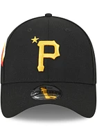 New Era Pittsburgh Pirates Mens Black 2023 All-Star Game Workout 39THIRTY Flex Hat