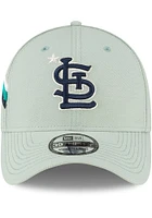 New Era St Louis Cardinals Mens Green 2023 All-Star Game 39THIRTY Flex Hat