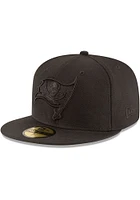 New Era Tampa Bay Buccaneers Mens Black 59FIFTY Fitted Hat