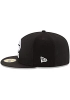 New Era Green Bay Packers Mens Black Basic 59FIFTY Fitted Hat