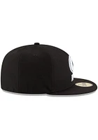 New Era Green Bay Packers Mens Black Basic 59FIFTY Fitted Hat