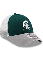 New Era Michigan State Spartans Trucker 9FORTY Helmet Adjustable Hat - Green