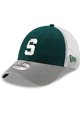 New Era Michigan State Spartans Trucker 9FORTY Vault Adjustable Hat - Green
