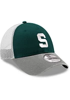 New Era Michigan State Spartans Trucker 9FORTY Vault Adjustable Hat - Green