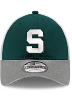 New Era Michigan State Spartans Trucker 9FORTY Vault Adjustable Hat - Green