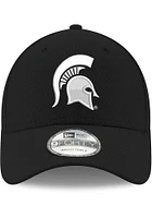 New Era Michigan State Spartans Stretch Snap 9FORTY Helmet Adjustable Hat - Black