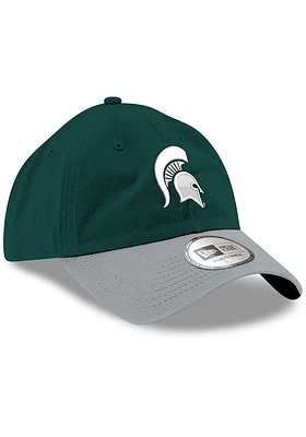 New Era Michigan State Spartans Casual Classic Sport Adjustable Hat - Green