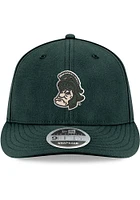 New Era Michigan State Spartans Green Diamond Era 9FIFTY Iconic Mens Snapback Hat