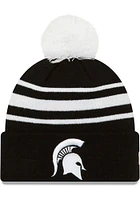New Era Michigan State Spartans Cuff Pom Mens Knit Hat