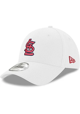 New Era St Louis Cardinals Stretch Snap 9FORTY Advanced Adjustable Hat - White