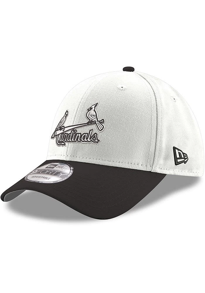 New Era St Louis Cardinals Stretch Snap 9FORTY Modern Adjustable Hat - White