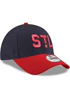 New Era St Louis Cardinals Stretch Snap 9FORTY Signature Adjustable Hat - Navy Blue
