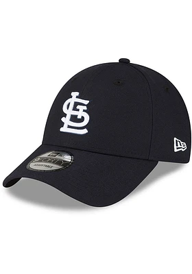 New Era St Louis Cardinals Stretch Snap 9FORTY Premium Adjustable Hat - Navy Blue