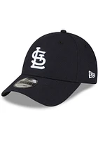 New Era St Louis Cardinals Stretch Snap 9FORTY Premium Adjustable Hat - Navy Blue
