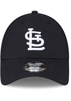 New Era St Louis Cardinals Stretch Snap 9FORTY Premium Adjustable Hat - Navy Blue