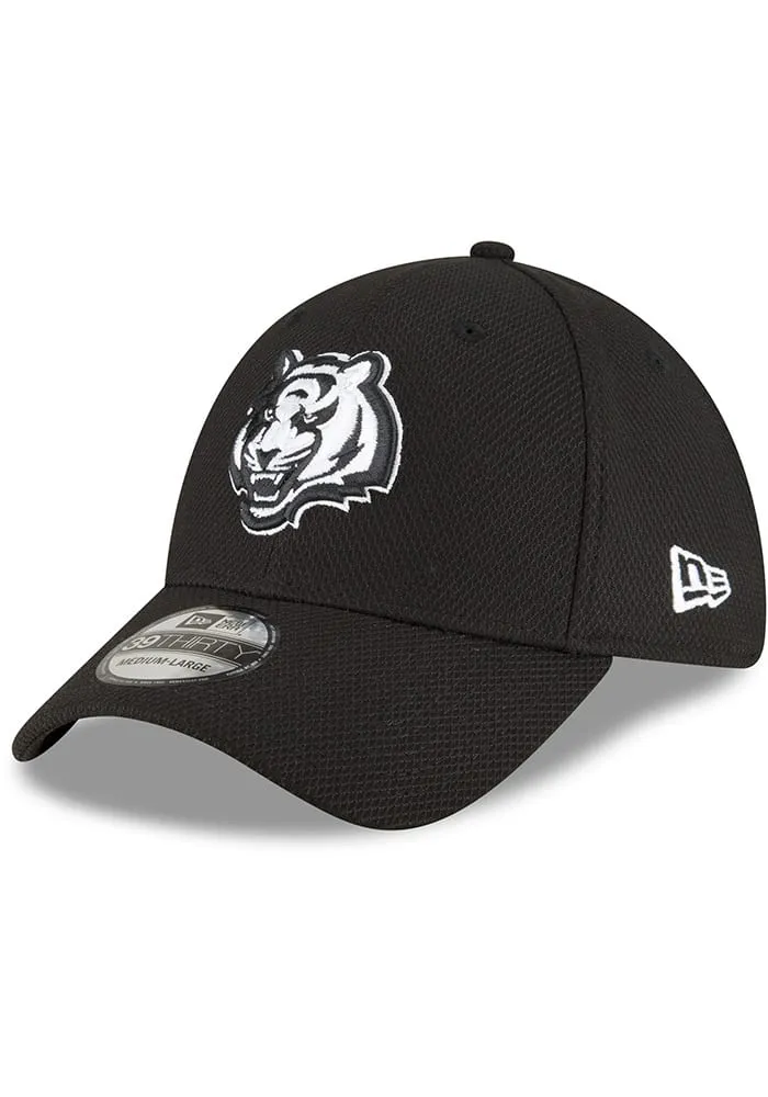 New Era Cincinnati Bengals Mens Diamond 39THIRTY Flex Hat