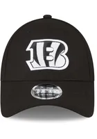 New Era Cincinnati Bengals Stretch Snap 9FORTY Classic Adjustable Hat - Black