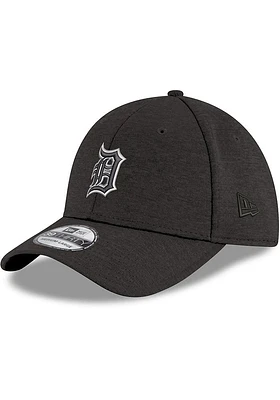 New Era Detroit Tigers Mens Grey 39THIRTY Classic Flex Hat