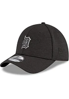 New Era Detroit Tigers Mens Grey 39THIRTY Classic Flex Hat