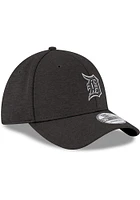New Era Detroit Tigers Mens Grey 39THIRTY Classic Flex Hat