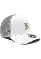 New Era Detroit Tigers Mens White 39THIRTY Flex Hat
