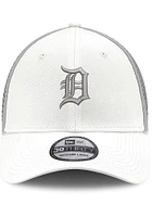 New Era Detroit Tigers Mens White 39THIRTY Flex Hat