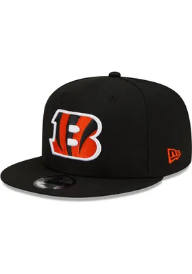 New Era Cincinnati Bengals Black Basic 9FIFTY Classic Mens Snapback Hat