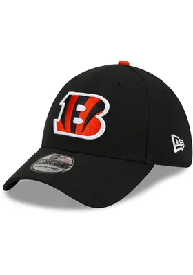 New Era Cincinnati Bengals Mens Black Team Classic 39THIRTY Flex Hat