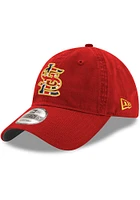 New Era St Louis Cardinals 2023 London Series Flag Fill 9TWENTY Adjustable Hat - Red