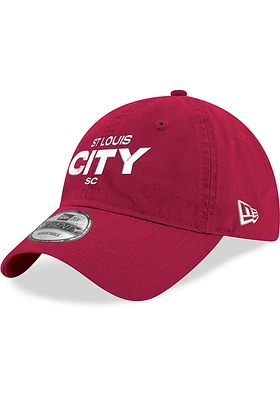 New Era St Louis City SC Wordmark 9TWENTY Adjustable Hat