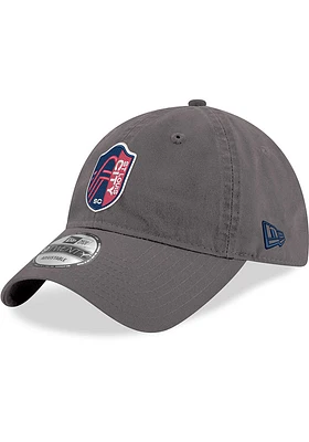 New Era St Louis City SC Primary Crest 9TWENTY Enhanced Adjustable Hat - Graphite