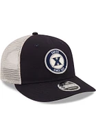 New Era Xavier Musketeers Enzyme Wash 2T Patch Trucker LP9FIFTY Adjustable Hat - Navy Blue