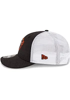 New Era Cincinnati Bengals Shadow Tech Stripe Patch Trucker LP9FIFTY Adjustable Hat - Black