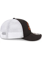 New Era Cincinnati Bengals Shadow Tech Stripe Patch Trucker LP9FIFTY Adjustable Hat - Black