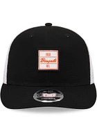 New Era Cincinnati Bengals Square Script DL Trucker LP9FIFTY Adjustable Hat - Orange